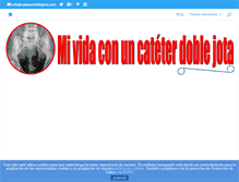 Tablet Screenshot of cateterdoblejota.com